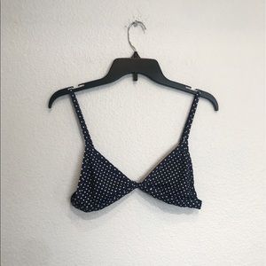 Polka Dot Bikini Top